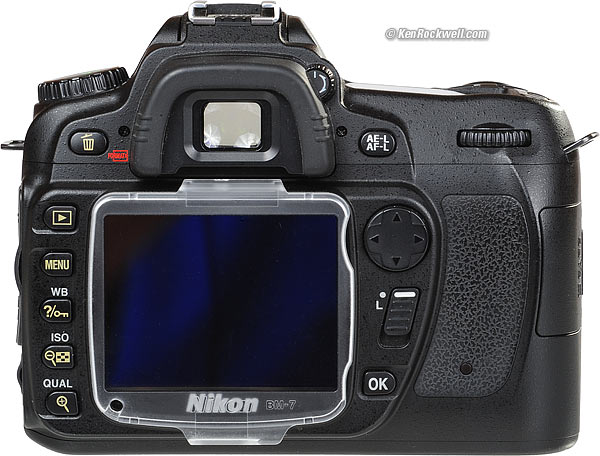 Nikon D80 back