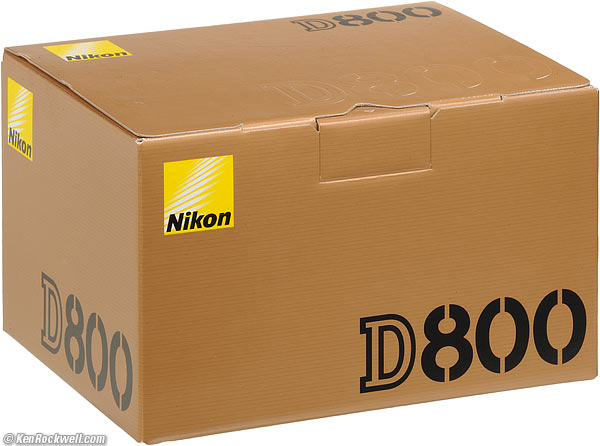 Nikon D800 Box