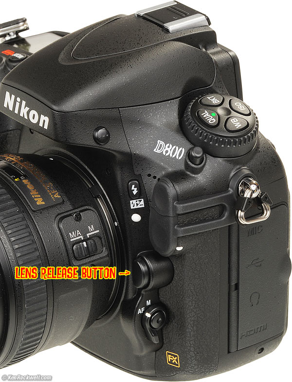 Nikon D800 and D800E remote cover
