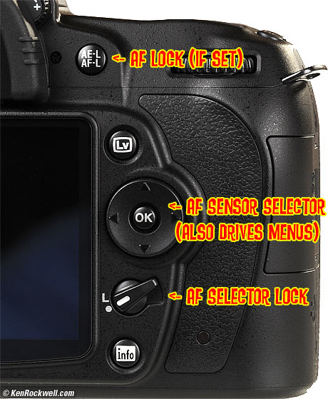 Nikon D90 Focus Mode Switch