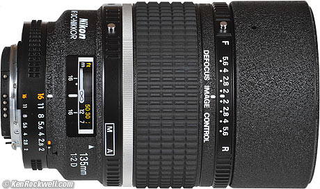 Nikon 135mm f/2 DC