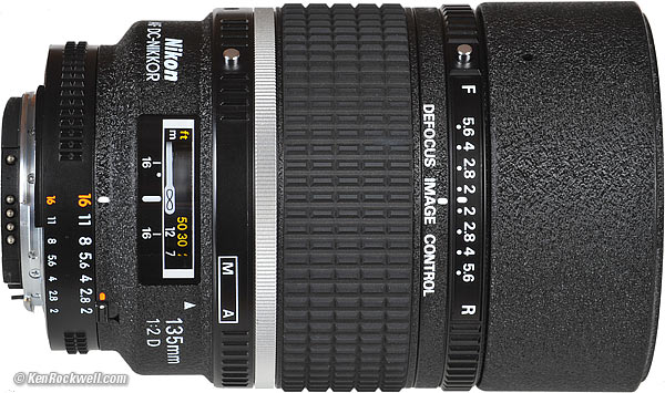 Nikon 135mm f/2 DC