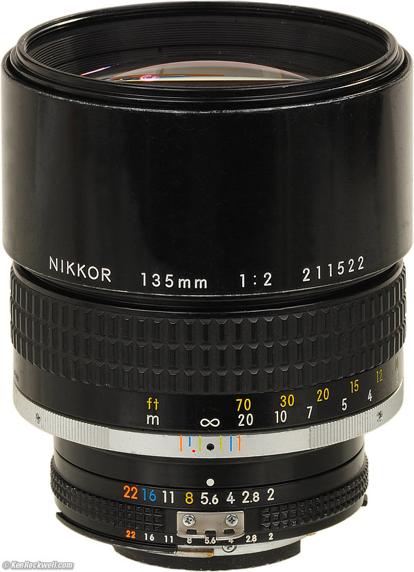 Nikon 135mm f/2 NIKKOR, AI and AI-s Review (1975-2005)