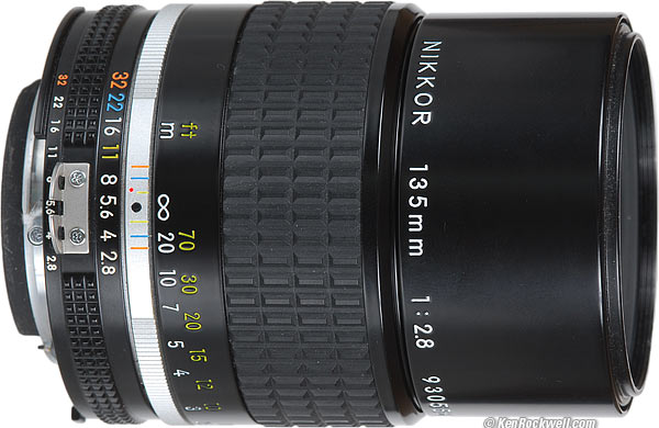 Nikon Nikkor 135mm f/2.8 Ai-s