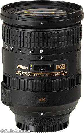 Nikon 18-200m VR II