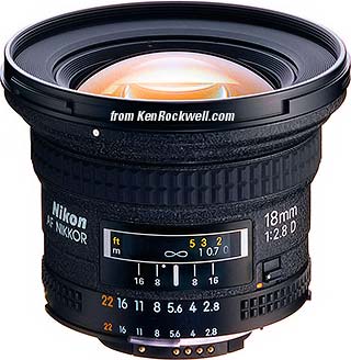 Nikon AF Nikkor 18mm f/2.8