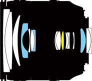 Nikon 24-85mm AF-D diagram