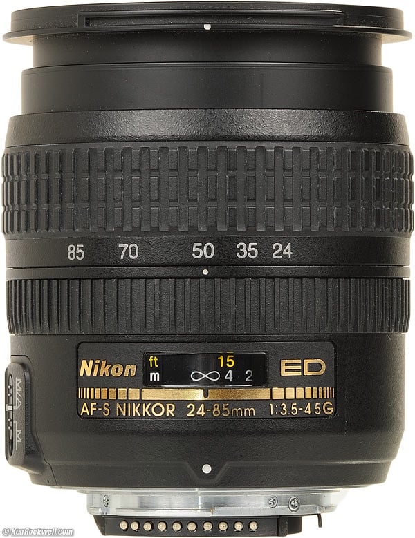 Nikon AFS 24-85mm f/3.5-4.5 AF-S