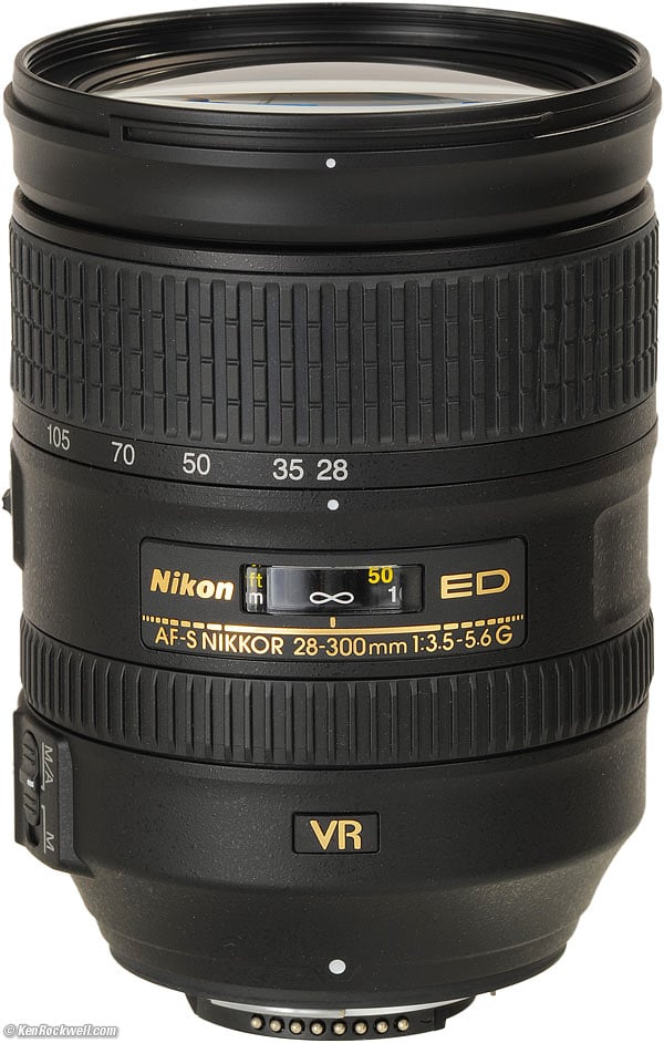 Nikon 28-300mm f/3.5-5.6 VR