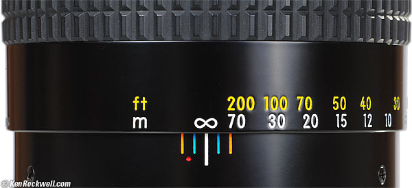 Nikon 300mm f/4.5 focus ring