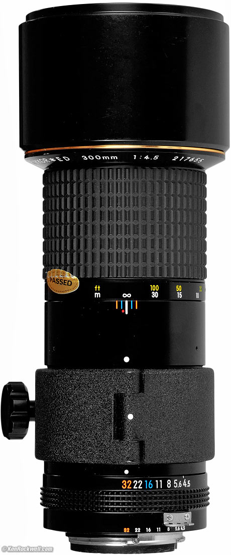 Nikon 300mm f/4.5 ED-IF