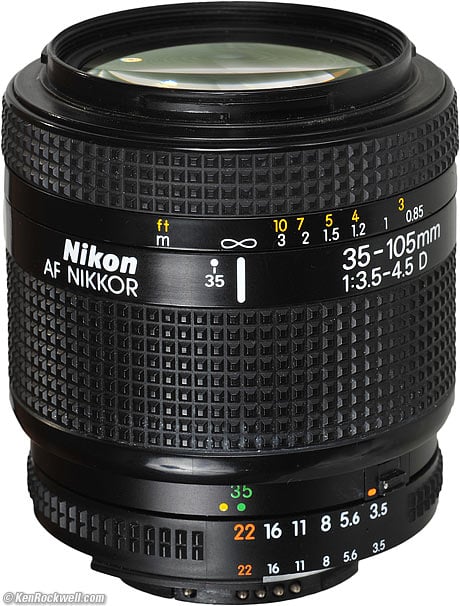 Nikon 35-105mm f/3.5-4.5 AF-D