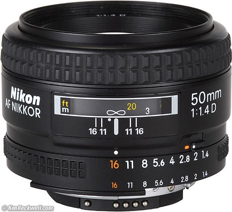 Nikon 50mm f/1.4 review