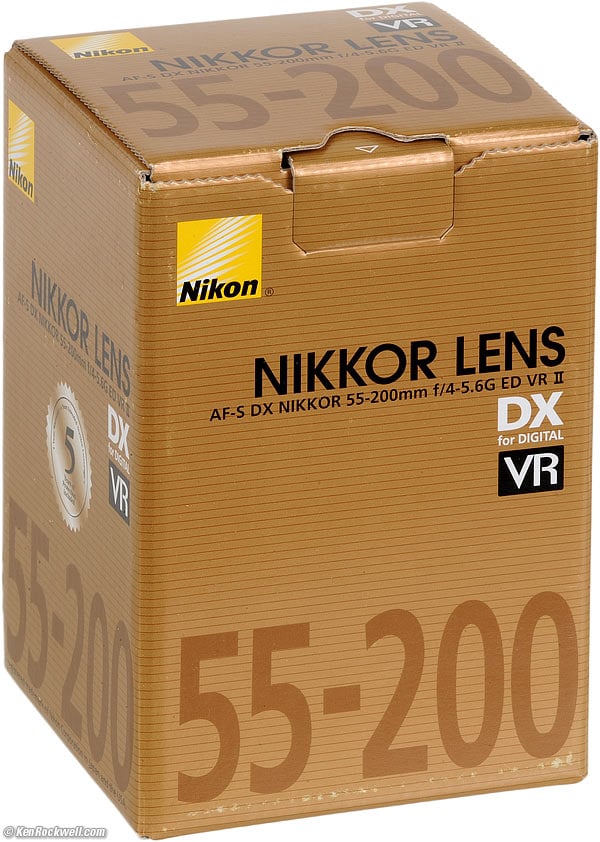 Nikon 55-200mm VR II