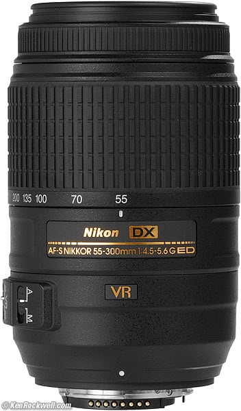 Nikon 55-300mm f/FF AF-S