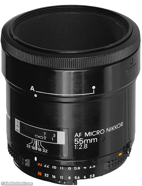 Nikon 55mm f/2.8 AF
