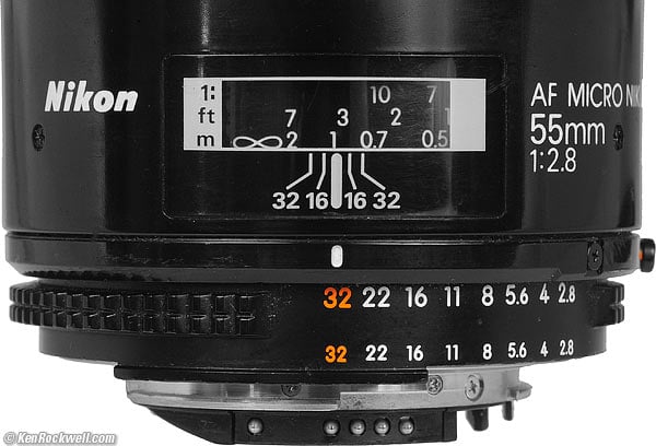 Nikon 55mm AF Focus