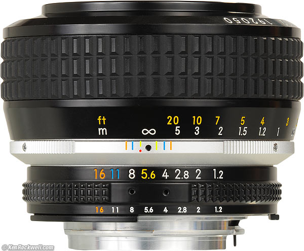 Nikon 58mm f/1.2