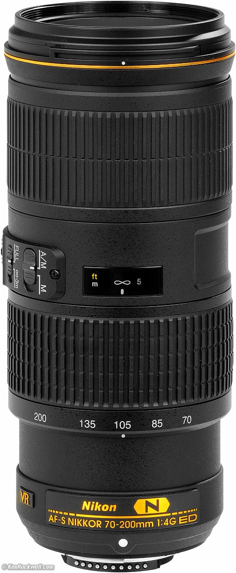 Nikon 70-200mm f/4 VR