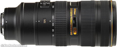Nikon 70-200mm VR II