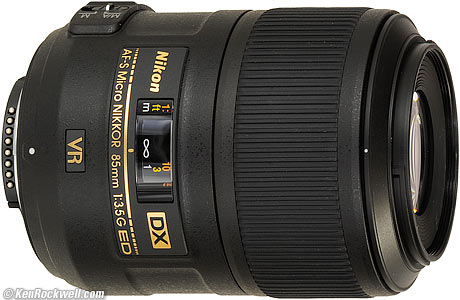 Nikon 85mm f/3.5 Micro-NIKKOR Review.