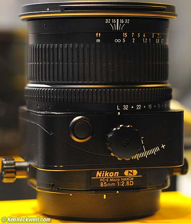 Nikon 85mm PC E