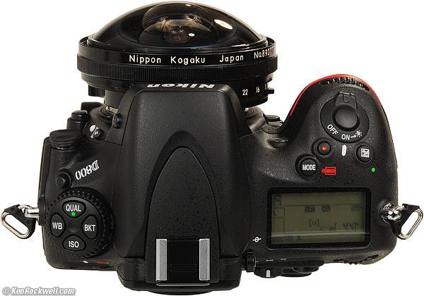 Nikon 8mm, finder and caps