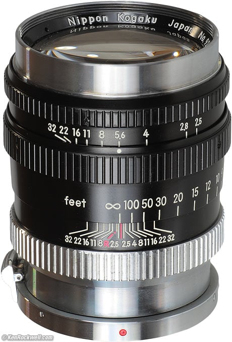 Nikon 10.5cm (105mm) f/2.5