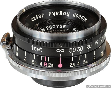 Nikon 3.5cm (35mm) f/2.5