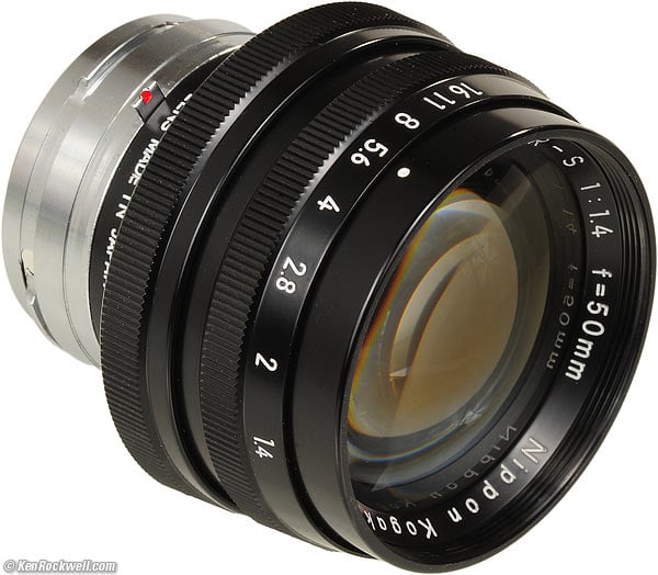 Nikon NIKKOR-S 50mm f/1.4 Review