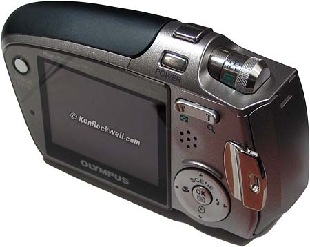 Olympus Stylus Verve back