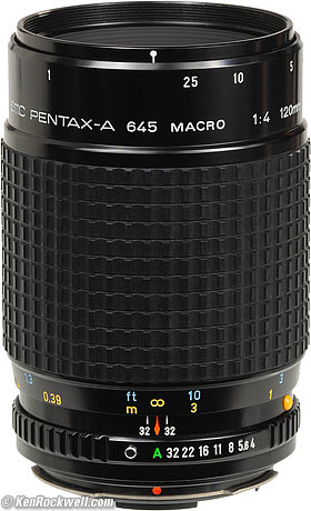 Pentax 645 120mm f/4 Macro