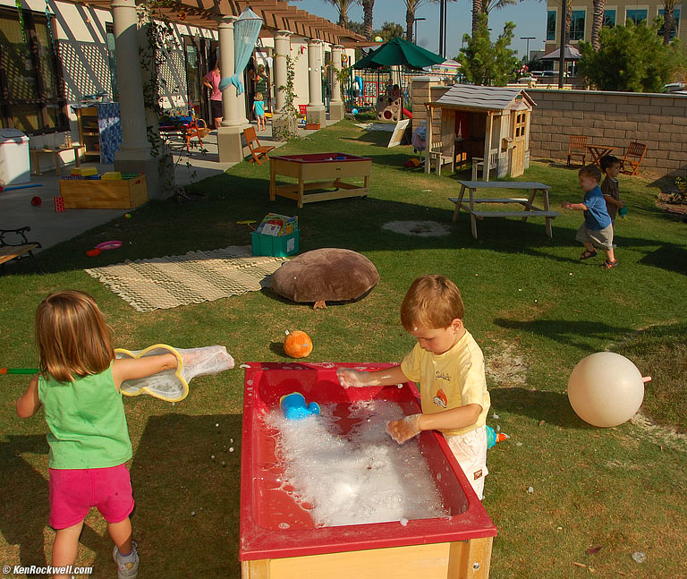 Preschool play yard