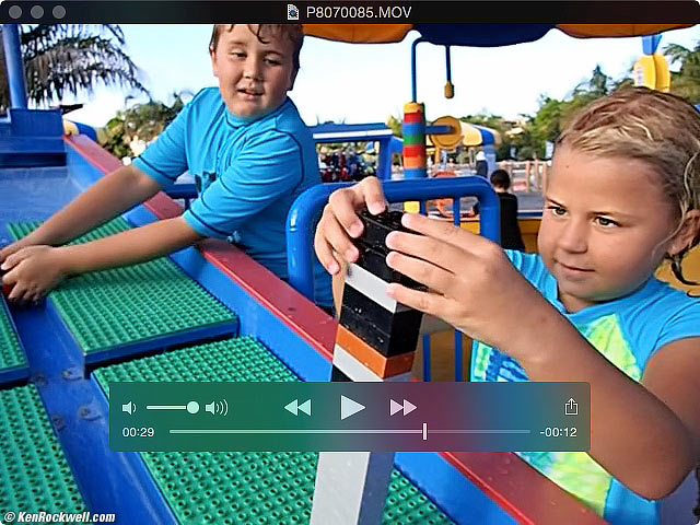 LIVE VIDEO: Kids play with Legos on a water table