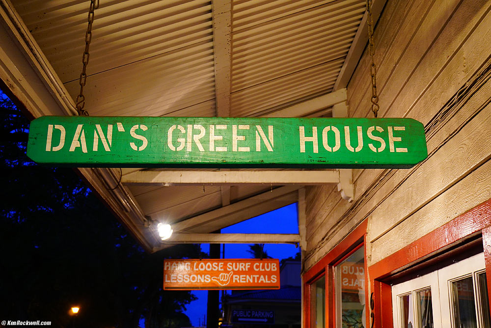 Dan's Green House, Lahaina