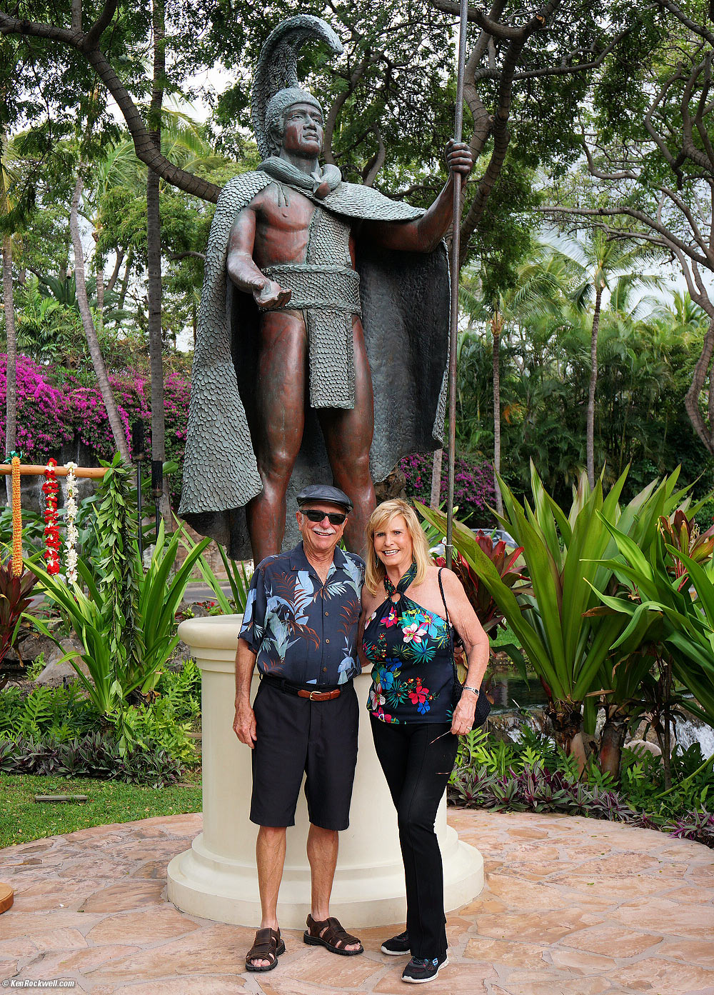Noni and Pops at the Grand Wailea, Maui