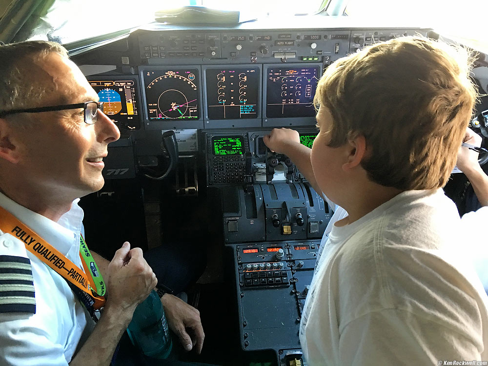 Ryan flies a Boeing 717-200