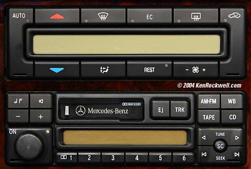 1999 Mercedes in dash stereo #6