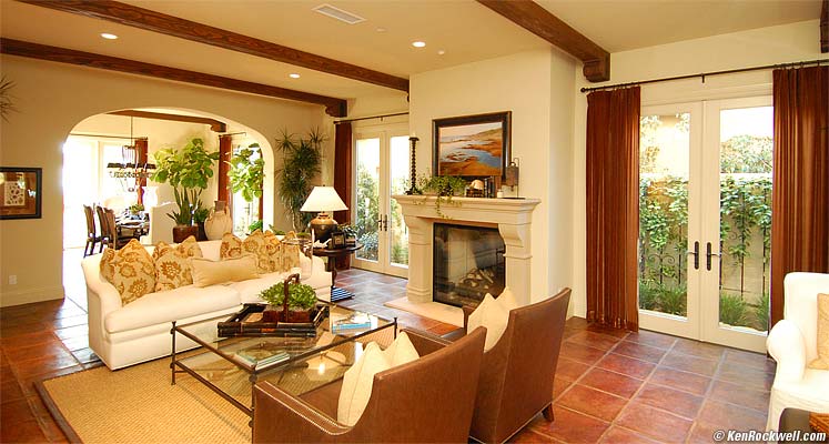 view to dining room