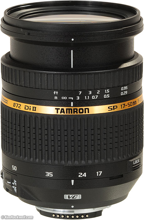 Tamron 17-50mm f/2.8 VC