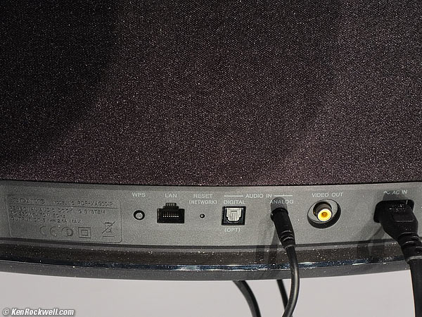 Sony RDP-XA900iP rear