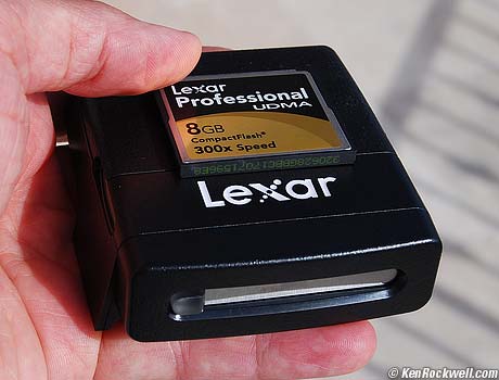 Lexar 300x UDMA CF Card and Reader 