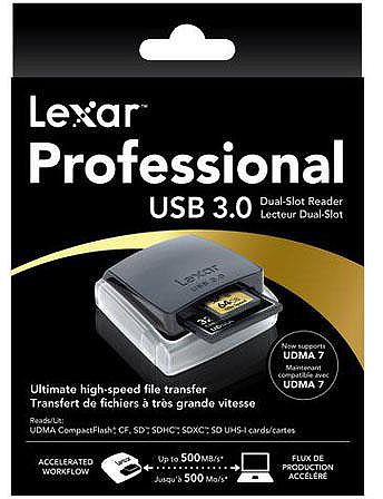 Lexar USB 3 CF and SD card readerCard