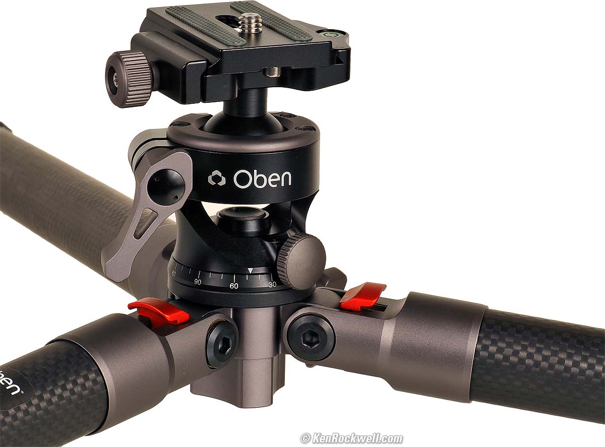 Oben Cql Magic Carbon Fiber Tripod Review By Ken Rockwell