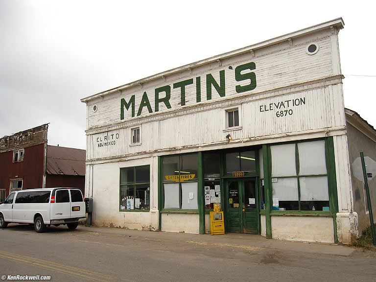 Martin's Market, El Rito, New Mexico.