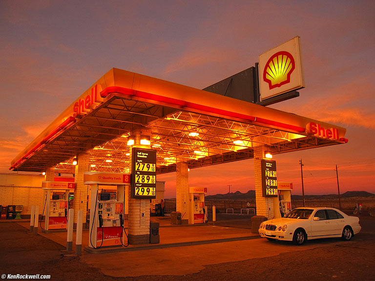 Shell Station, Seligman, Arizona.