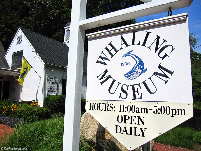 Cold Spring Harbor Whaling Museum, 2:41 PM.