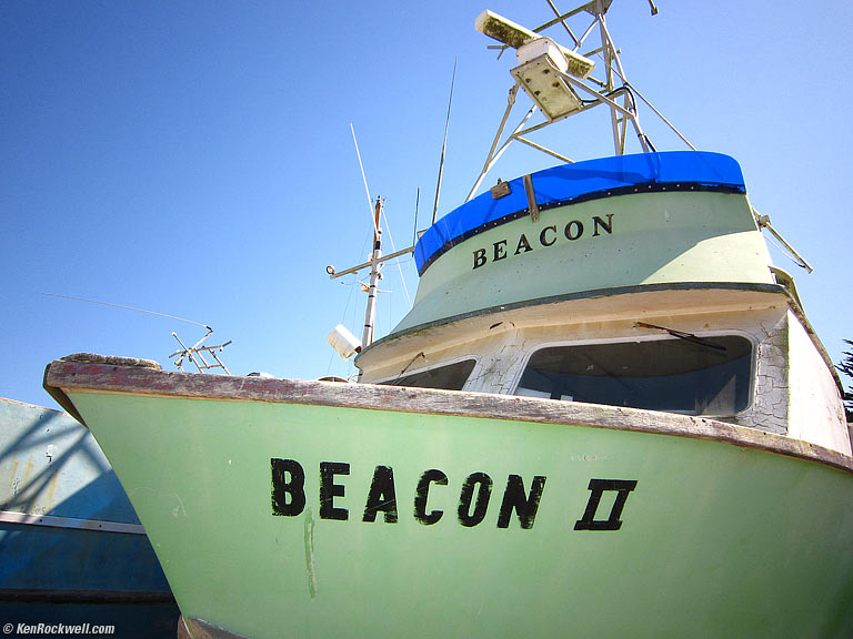 Beacon II, Marina, Tomales Bay, California, 3:42 PM.