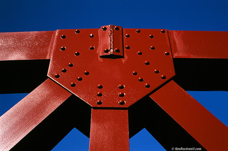 Red Star, Bridge, Downieville, California.