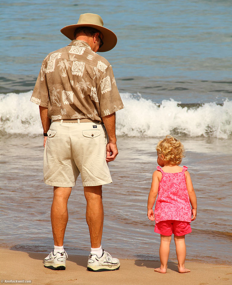 Katie and Pops, 9:29 AM.